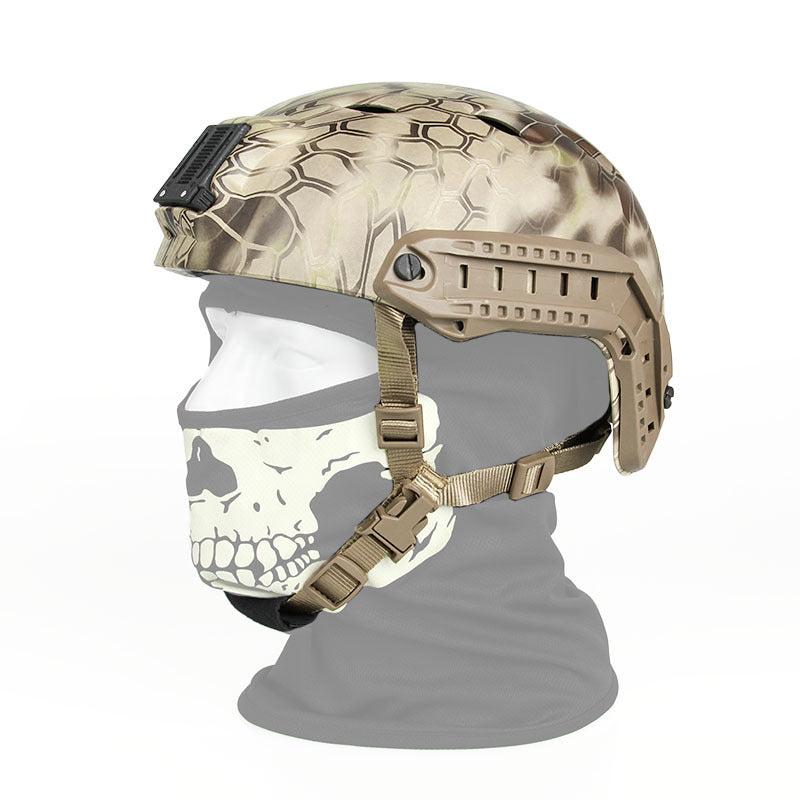 Python pattern camouflage tactical protective helmet