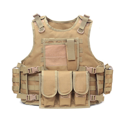 Outdoor sports weight-bearing protective CS tactical vest