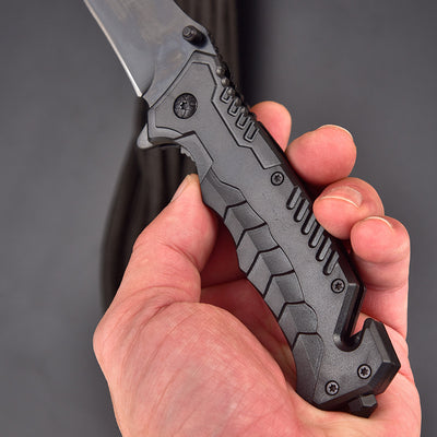 Personalized outdoor multi-purpose folding knife