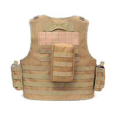 Outdoor sports weight-bearing protective CS tactical vest