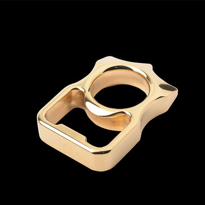 Brass knuckles bottle opener legal self-defense weapon