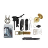 Outdoor camping survival box multi-functional survival tool set