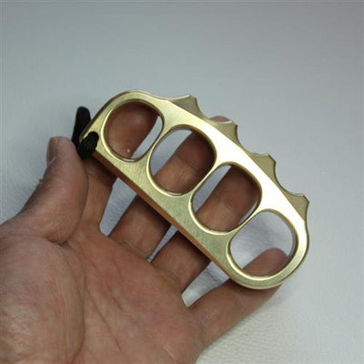 Brass knuckle Pea ring EDC self-defense weapon