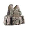 Outdoor tactical removable restructured vest set