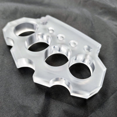 PC Plastic Transparent Brass Knuckles