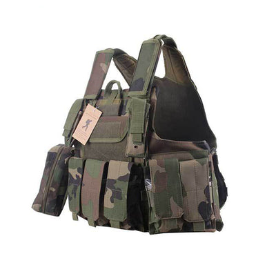 Outdoor tactical removable restructured vest set