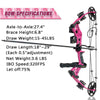 Compound Bow Arrow Set  15-45lbs Adjustable Archery Bow Hunting Shoot