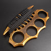 Outdoor self-defense metal knuckle duster