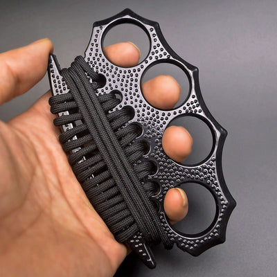 Outdoor self-defense metal knuckle duster