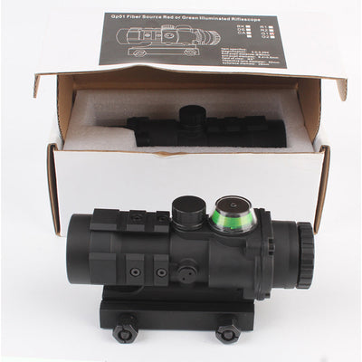 3.5X30 Red/Green Fiber Optic Rail 46 Holographic Sight