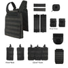 Camouflage outdoor multifunctional tactical vest