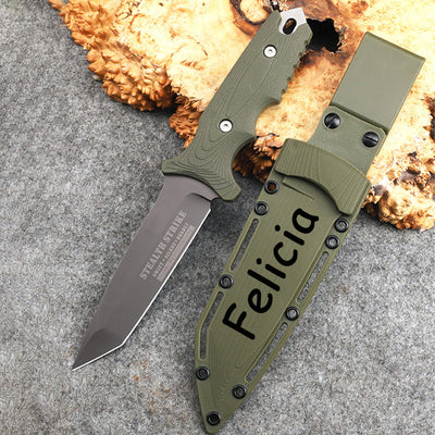 Personalised Pocket Knife Hunting Tactical Blade Tools