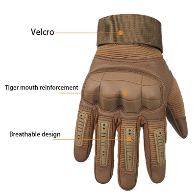 Multifunctional tactical gloves for outdoor training