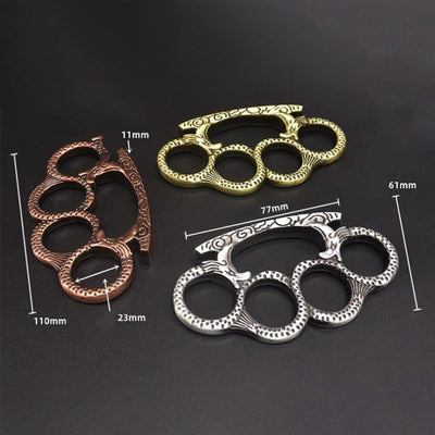 Window Breaker Solid Brass Knuckle Duster