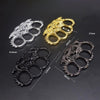 Creative metal knuckle safety and defense ring