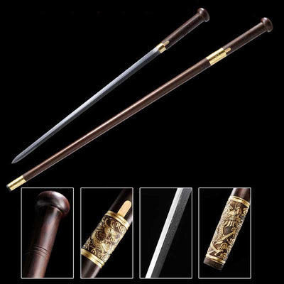 Cane sword self-defense cane sword