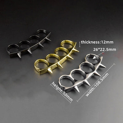 Metal Defense Knuckle Duster Finger Clasp