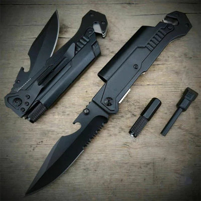 MULTIFUNCTION LED SPRING KNIFE