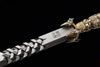 Handmade Special Weapon Wild Lion Dragon Scale Mace Sword Breaker