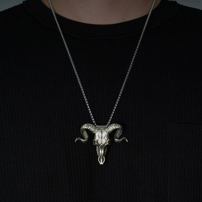 LONGHORN SKULL Argali HEAD Dagger