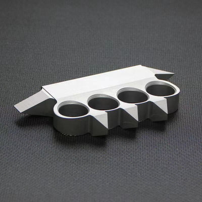 Titanium alloy defense knuckle - breaking window defense