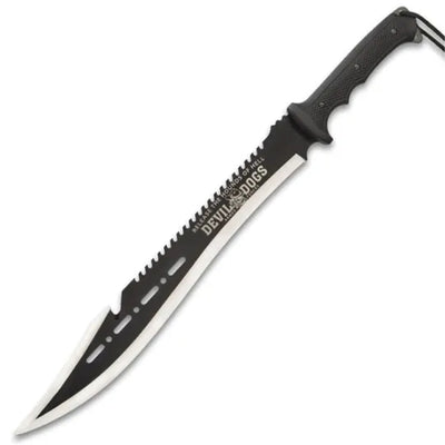 MACHETE WITH SHEATH - AUS-8 STAINLESS STEEL BLADE