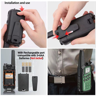 Walkie Talkies with 22 FRS Channels, Long Range Walkie Talkies for Adults