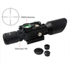 M9 3-10X42E Fishbone Red Laser Sight Integrated Scope