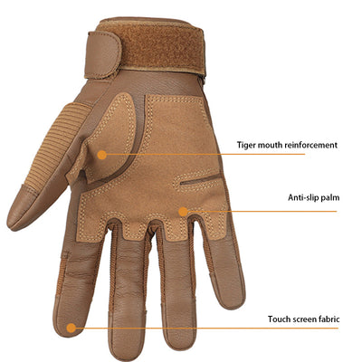 Multifunctional tactical gloves for outdoor training