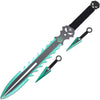 Snake Eyes Ninja Sword and Throwing Knife Sheath Set