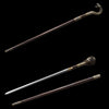 Snake head cane sword self-defense cane sword