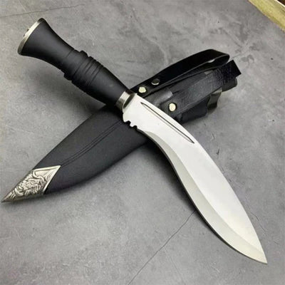 HUNTING COMBAT KUKRI FIXED KNIFE