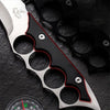 Brass Knuckles Fighting Knife