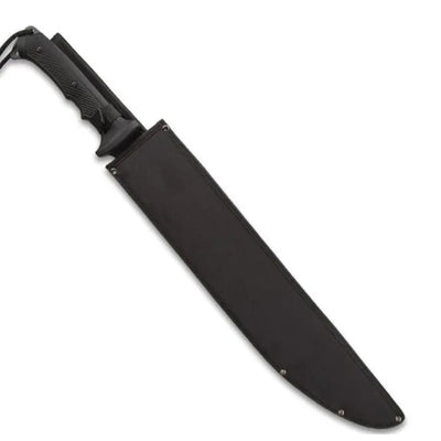 MACHETE WITH SHEATH - AUS-8 STAINLESS STEEL BLADE