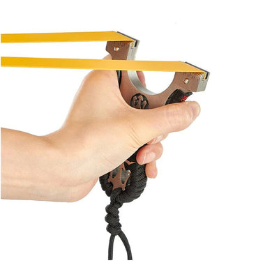 Infrared laser aiming slingshot