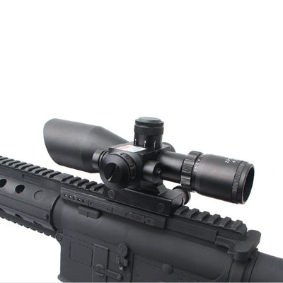 2.5-10X40E Red Laser Integrated Optical Sniper Scope