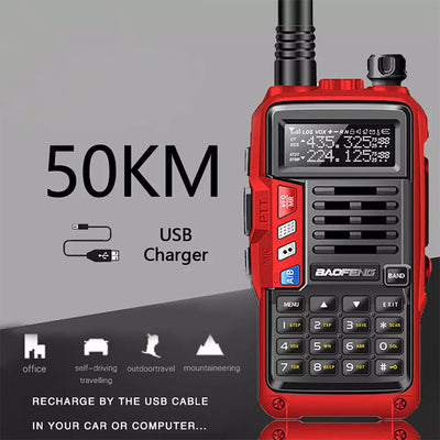 UV-S9 Plus Powerful Walkie Talkie CB Radio Transceiver