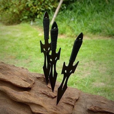 Throwing Knifes Black SWORD Throwing Knives Set