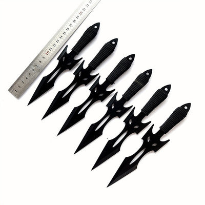 Throwing Knifes Black SWORD Throwing Knives Set