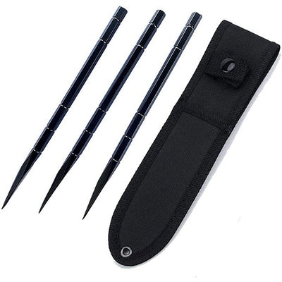 Stainless Steel Flying Needle Set Three-piece Throwing Knife Tactical Ninja Throwing Knife Flying Nail Darts