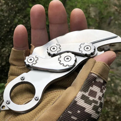 Double Arm Mechanical Claw Knife