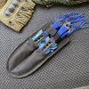 7.5" COMBAT Throwing Knife Set with Sheath