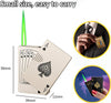 Jet Torch Lighter Windproof Playing Cards Cool Design