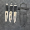 6PCS TACTICAL KNIVES COMBAT THROWING KNIFE SET W/ SHEATH