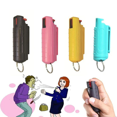 PORTABLE EDC SAFETY PROTECTION SELF DEFENSE PEPPER SPRAY