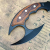 Double Edge Claw Knife Knuckle Trench Tactical knife