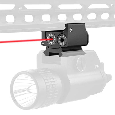 650nm Red/Green Dot Laser Sight Dual 20mm Rail Bracket