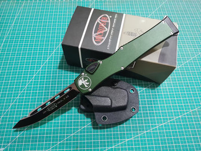 Micro Technology Green Handle OTF Knife