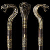 Snake head cane sword self-defense cane sword