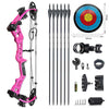 Compound Bow Arrow Set  15-45lbs Adjustable Archery Bow Hunting Shoot